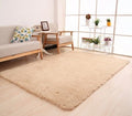 Soft Fluffy Area Rug — Non-Slip Plush Velvet Carpet for Bedroom & Living Room