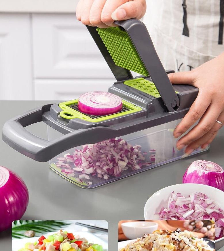 7-in-1 Multifunctional Vegetable Cutter & Slicer