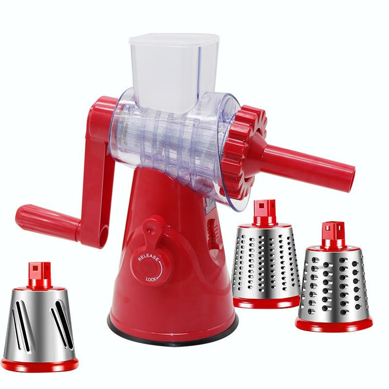 4-in-1 Manual Vegetable Slicer, Meat Grinder & Sausage Maker