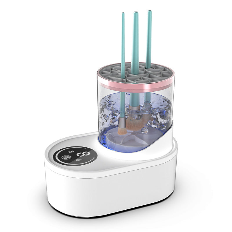 Electric Makeup Brush Cleaner & Dryer Station — Rechargeable