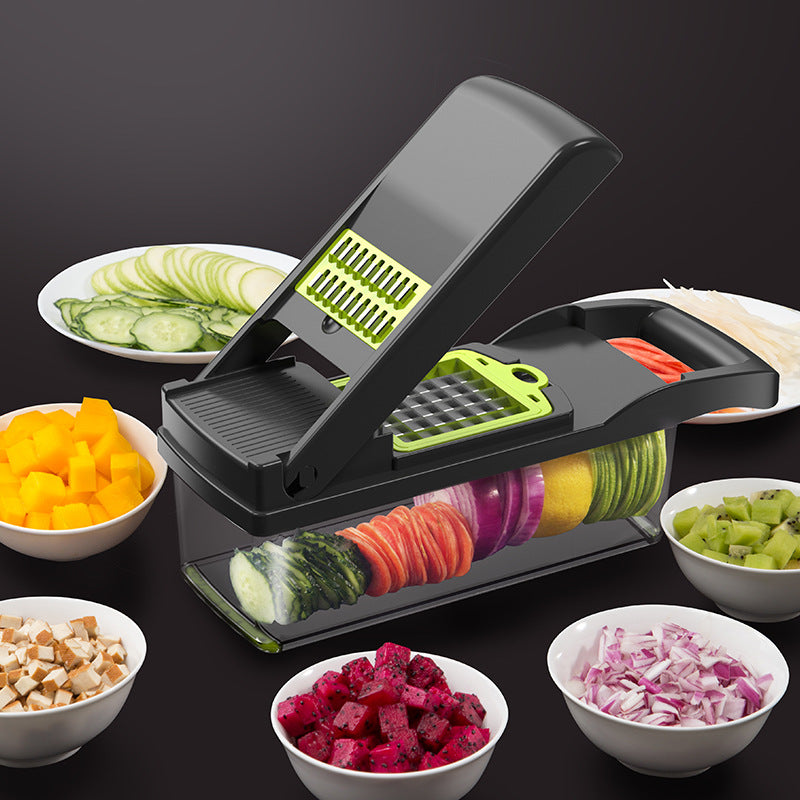 7-in-1 Multifunctional Vegetable Cutter & Slicer