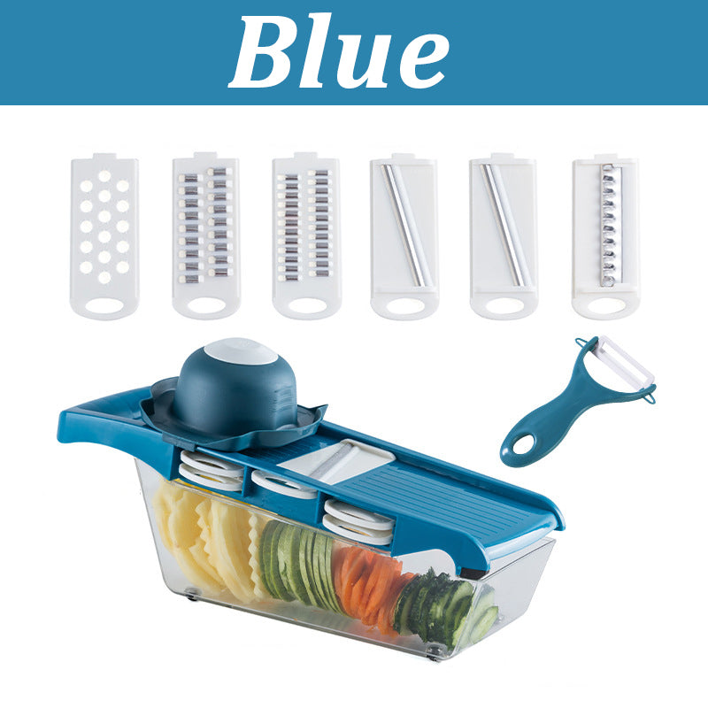 7-in-1 Multifunctional Vegetable Cutter & Slicer