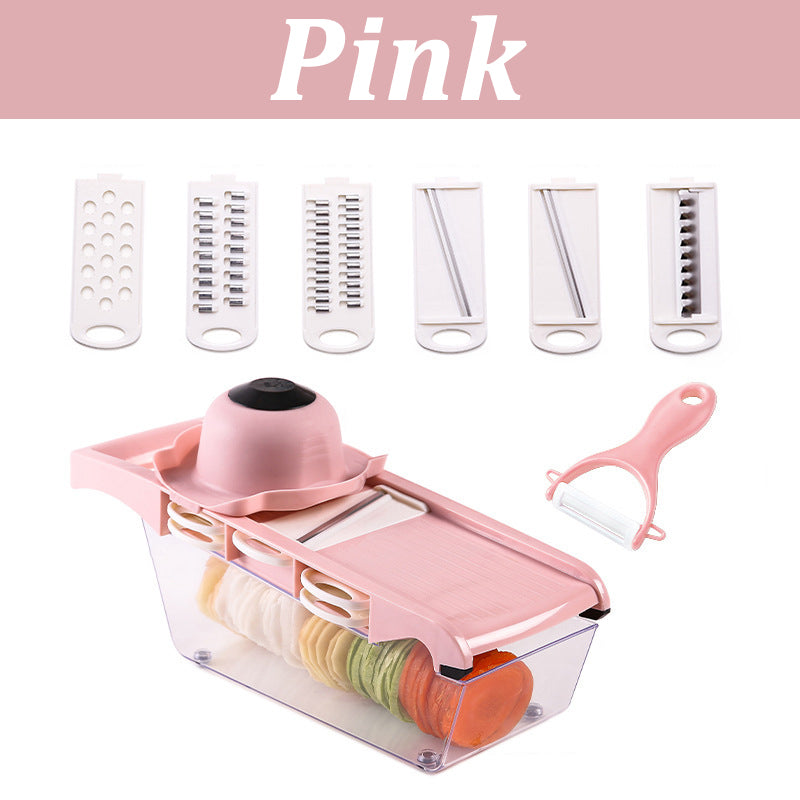 7-in-1 Multifunctional Vegetable Cutter & Slicer