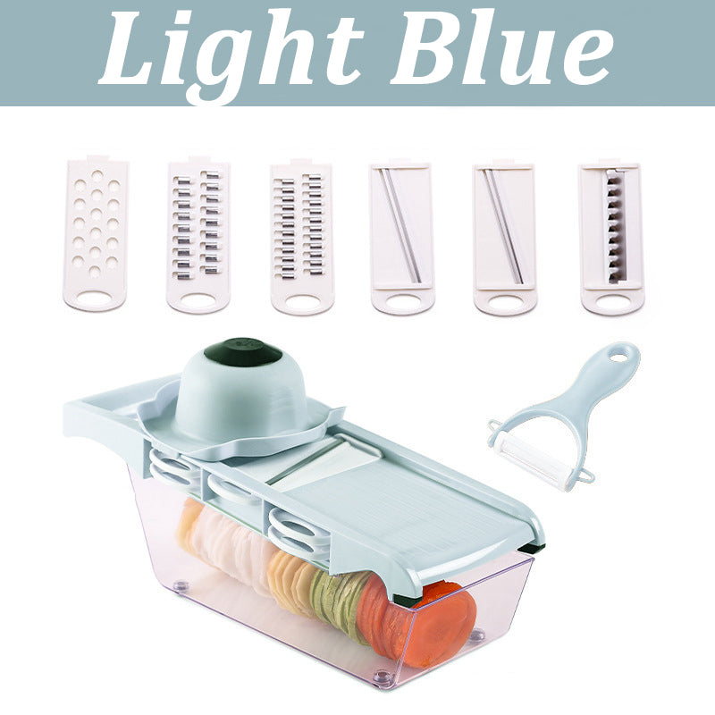 7-in-1 Multifunctional Vegetable Cutter & Slicer