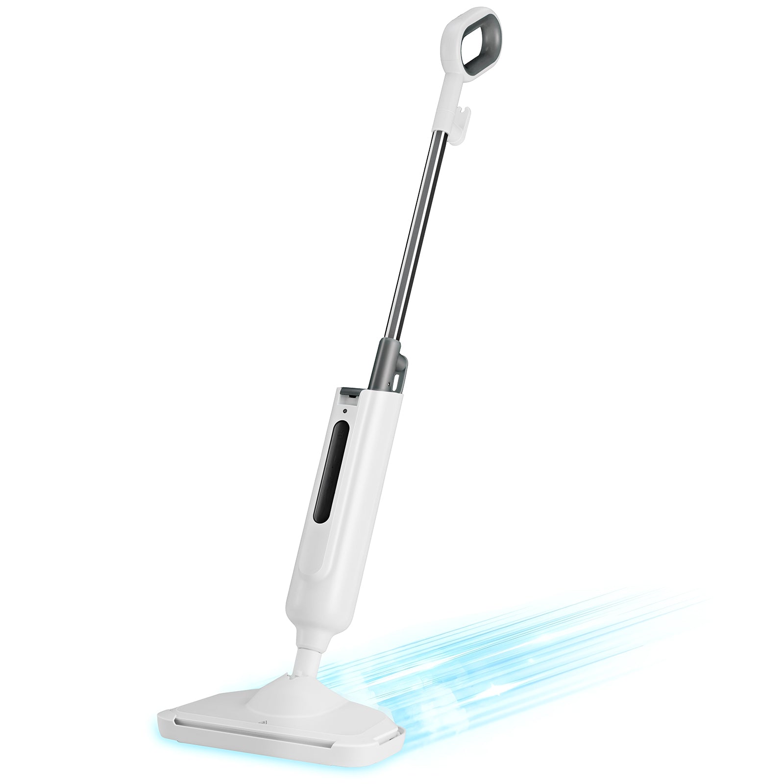 Lightweight Steam Mop — Hardwood, Tile & Carpet Floor Steamer with 2 Washable Pads
