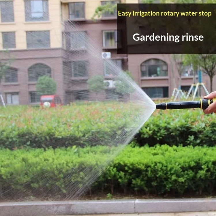 High-Pressure Garden & Car Wash Water Gun — 360° Adjustable Spray Nozzle