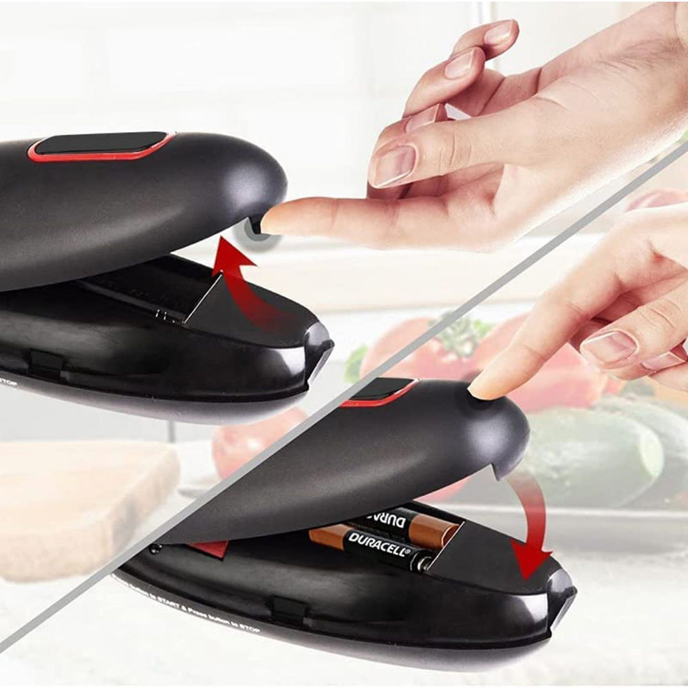 One-Touch Electric Can Opener — Hands-Free Automatic Opener