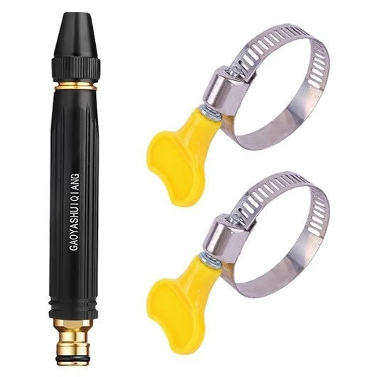 High-Pressure Garden & Car Wash Water Gun — 360° Adjustable Spray Nozzle