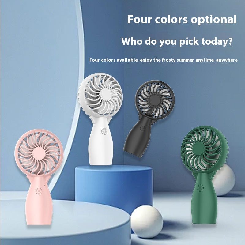 F6 Portable Mini Fan — Compact & Rechargeable Personal Fan for Travel & Desk